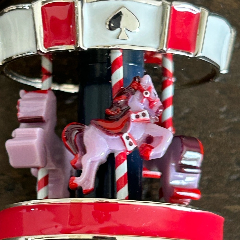 NWT - Kate Spade  Winter Wonders Metal Keychain - Picture 7 of 8